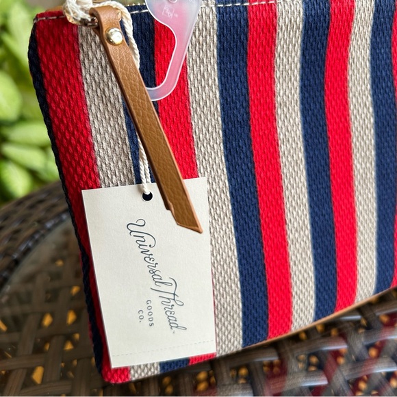Universal Thread Red And Blue Striped Clutch/Makeup Bag (2-pack Bundle) - Picture 3 of 11